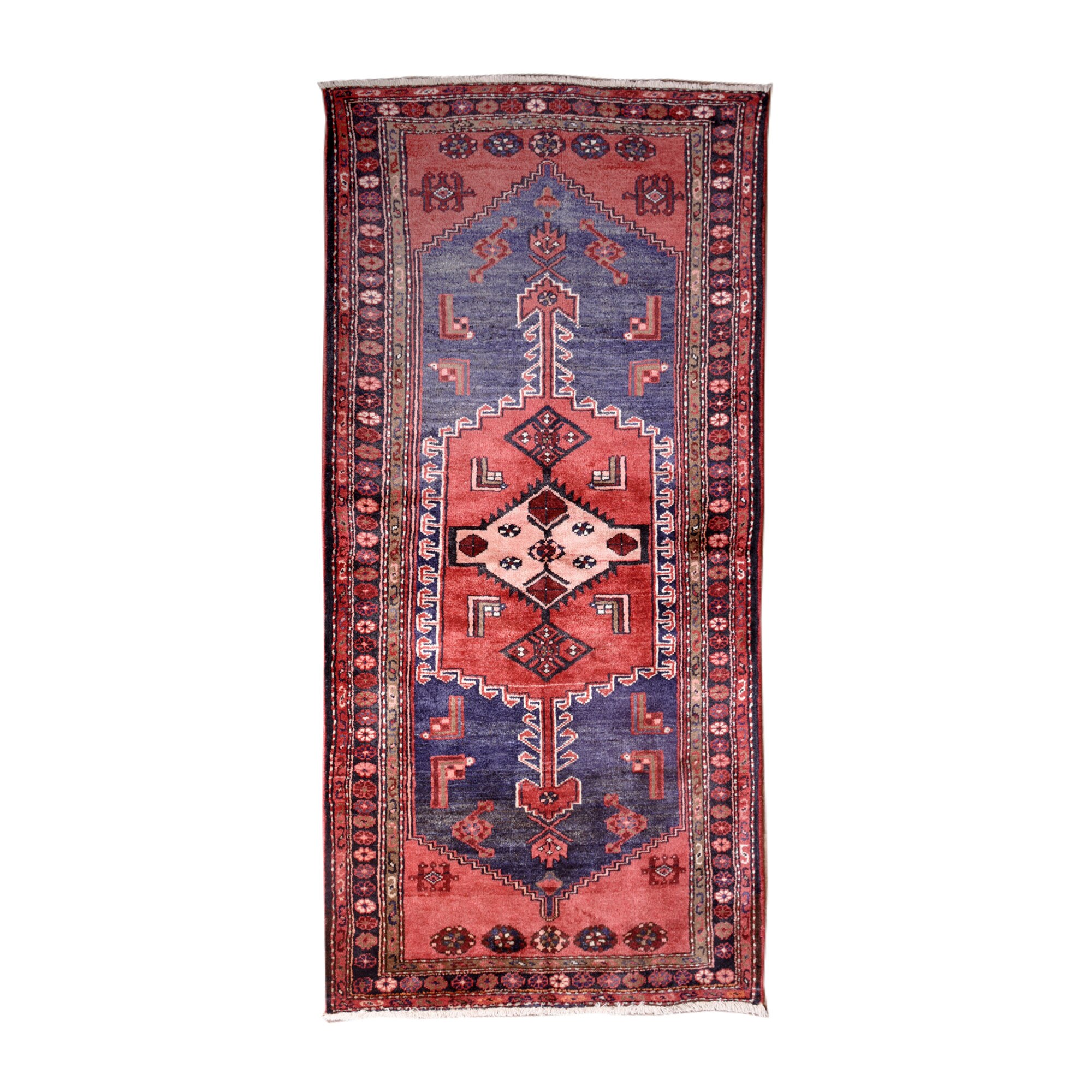 Covor Persan Zanjan , Manual, Lana, Cod 3863 , Size 212 x 105