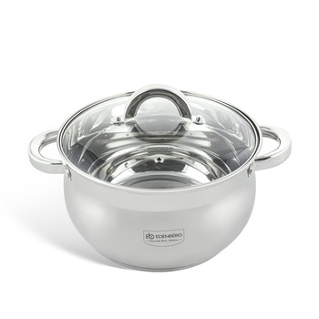 Oala otel Edenberg inoxidabil, 6.5L, EB-3727 Oala otel Edenberg inoxidabil, 6.5L, EB-3727