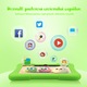 Tableta Pritom K7, Copii, tableta pentru copii,7 inch, Android 10, 16 GB ROM, Controlul Parental, Wifi, Bluetooth, Protectie ochi, Control parinte, Verde