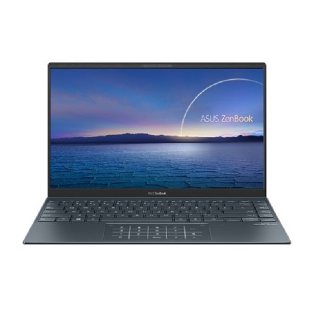 Ultrabook Asus ZenBook 14 UM425IA AMD Ryzen 7 4700U 512GB SSD 8GB Radeon Graphics FullHD Tastatura iluminata Pine Grey Win10 Pro