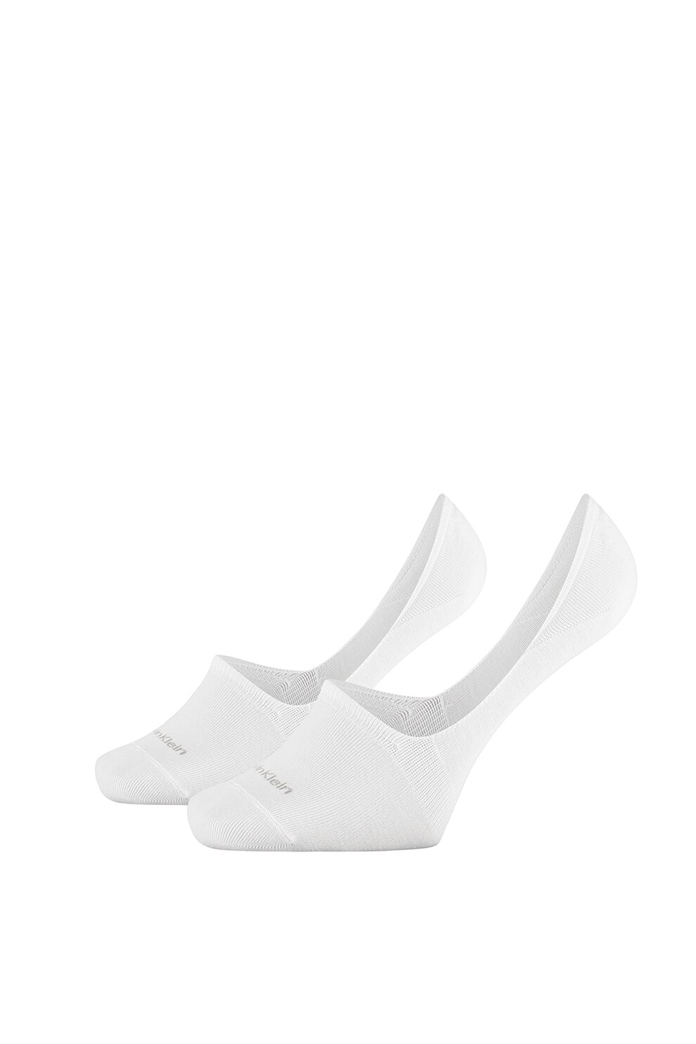 CALVIN KLEIN, Set de sosete foarte scurte cu logo discret - 2 perechi