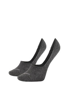 CALVIN KLEIN, Sosete foarte scurte cu logo CALVIN KLEIN, Sosete foarte scurte cu logo