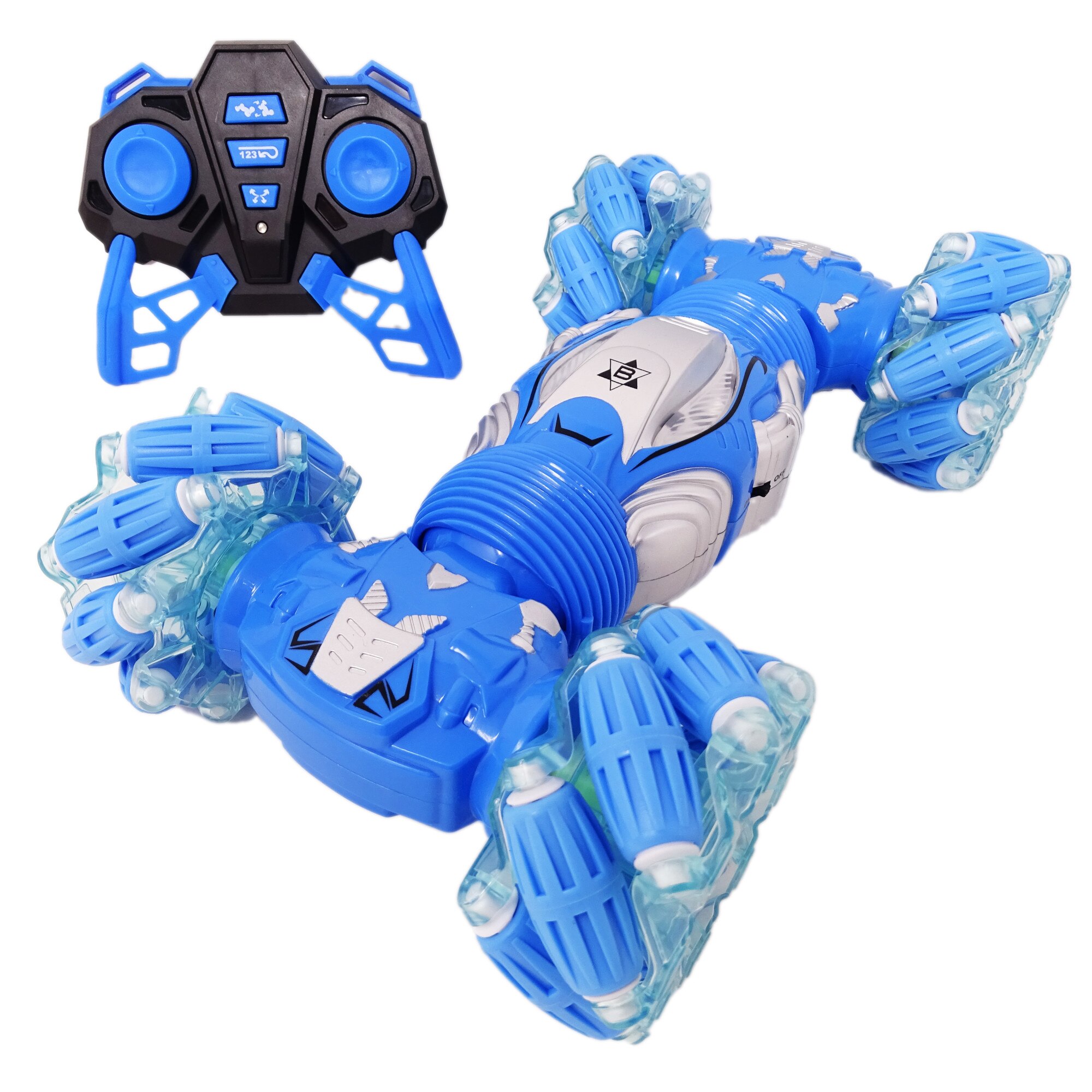 Masina SALAMANDRA KIDS® cu Telecomanda, Twist, Scala 1:12, Albastru