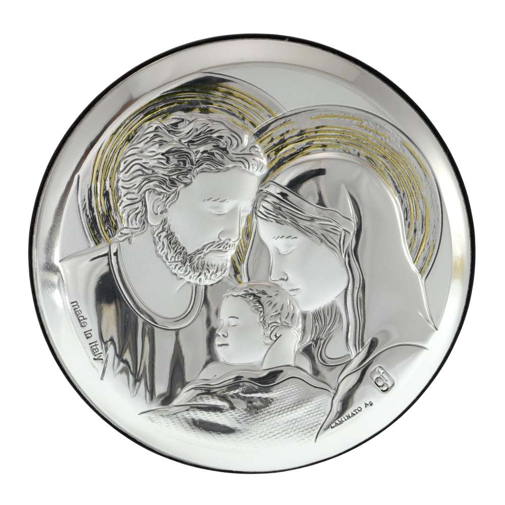 Iconita Rotunda Sfanta Familie 7,5 cm