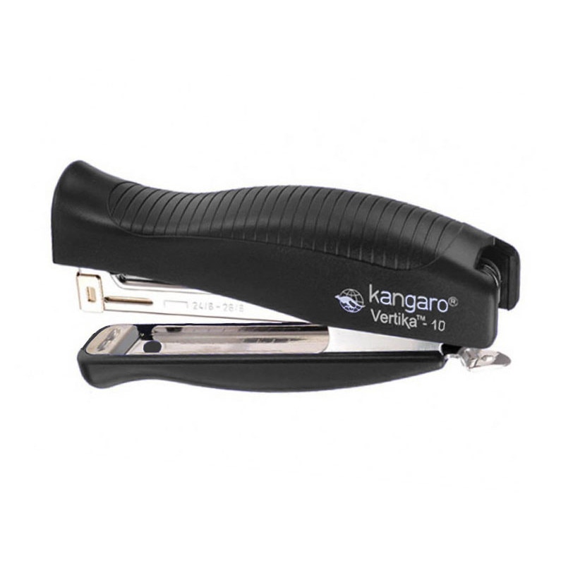 Capsator nr. 10, 20 coli, KANGARO VERTIKA-10 Standy, negru