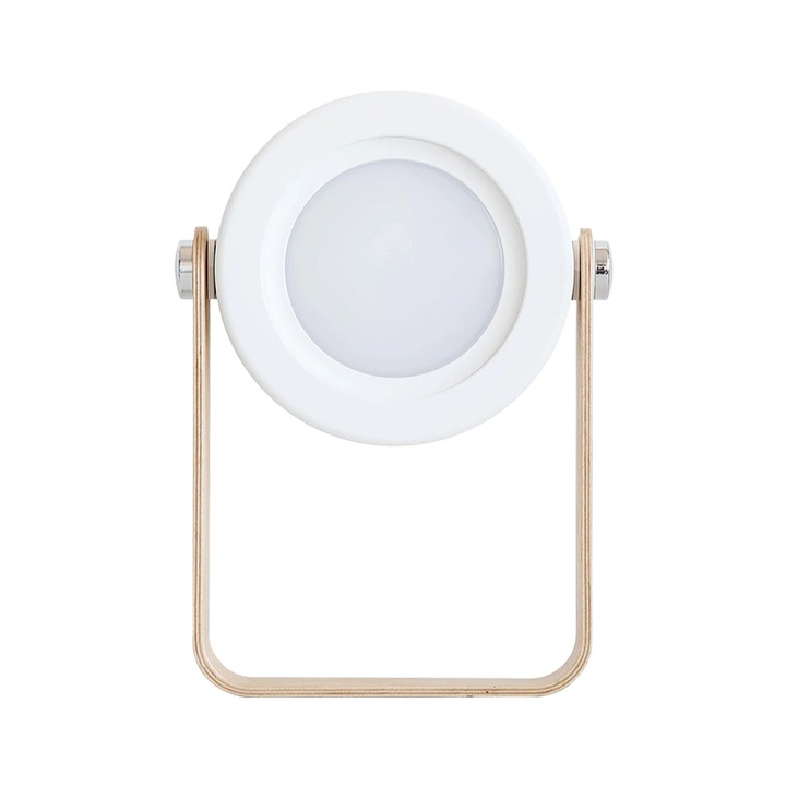Lampa multifunctionala portabila, de citit, ambientala, veghe, lanterna, USB, LED, 4W, cu touch, 3 luminozitati, reincarcabila
