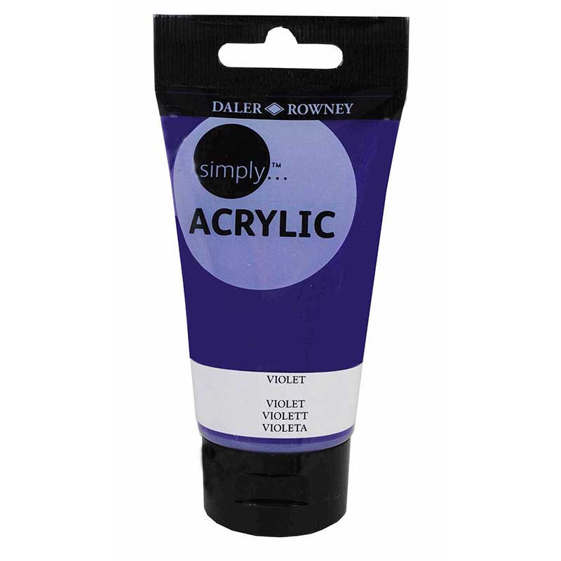 Culoare acrilica Simply, 450 - Violet, 75 ml