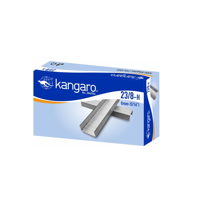 Capse nr.23/8, KANGARO 23/8-H, 1000/cutie