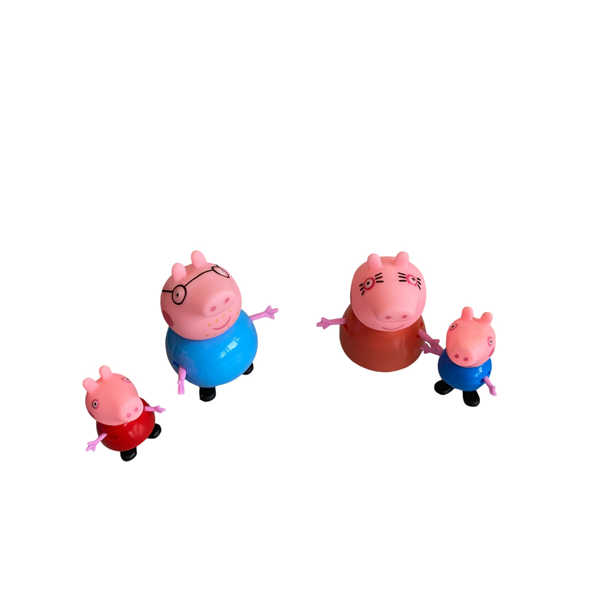Set 4 Figurine Peppa Pig cu bunicii