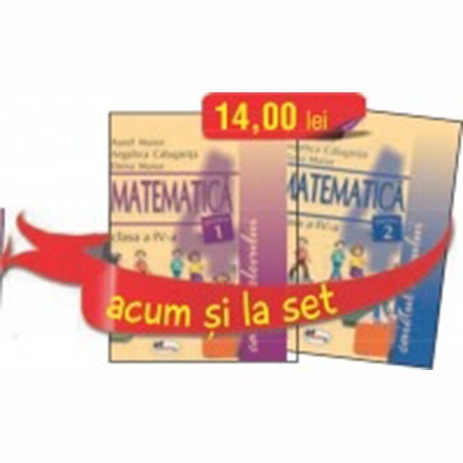 Set caiete Matematica pentru clasa a IV-a - Aurel Maior