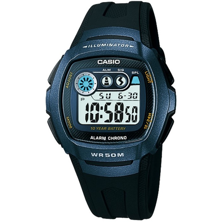 Casio W-210-1B digitális óra