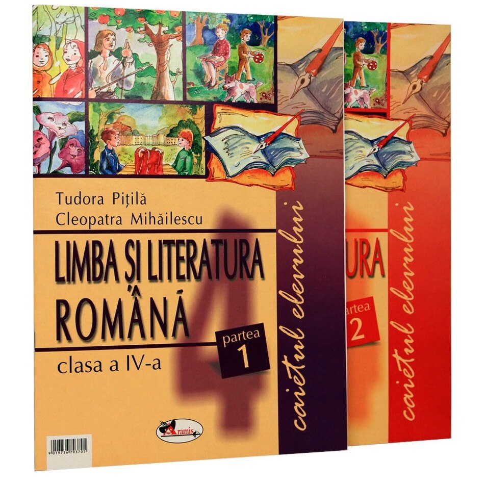 Set caiete Limba romanapentru clasa a IV-a - Tudora Pitila