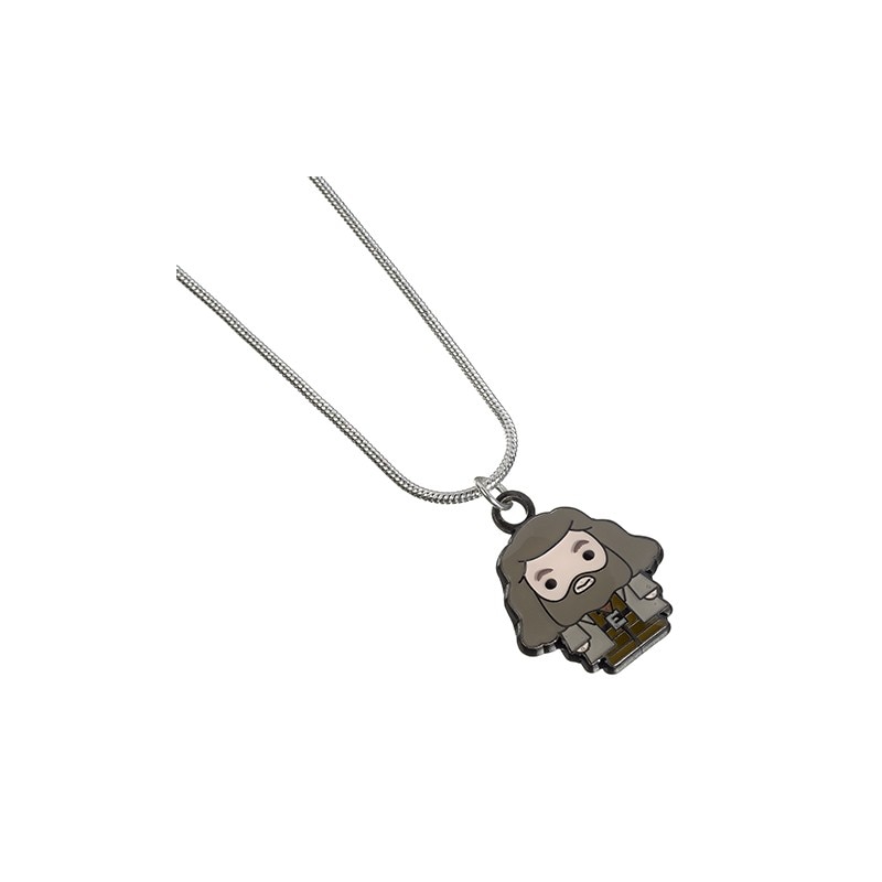 Lantisor Cu Pandantiv Harry Potter - Hagrid , Placat Cu Argint, Argintiu