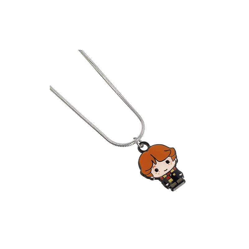 Lantisor Cu Pandantiv Harry Potter - Ron Weasley , Placat Cu Argint, Argintiu