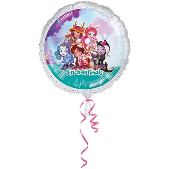 Balon folie Enchantimals, multicolor, 45 cm Balon folie Enchantimals, multicolor, 45 cm