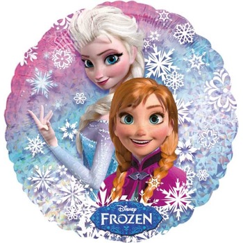 Balon folie Frozen Holografic, multicolor, 45 cm Balon folie Frozen Holografic, multicolor, 45 cm