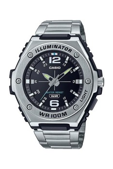Casio, Ceas quartz din otel inoxidabil, Argintiu Casio, Ceas quartz din otel inoxidabil, Argintiu