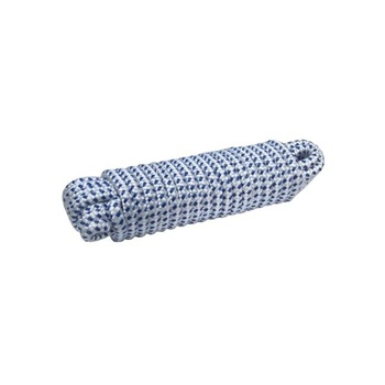 Franghie Blade, din polipropilena, 10mm, lungime 25m, alb/albastru Franghie Blade, din polipropilena, 10mm, lungime 25m, alb/albastru