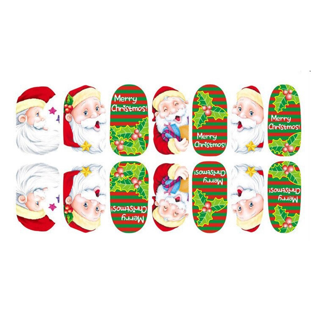 Sticker pentru unghii nail art, Lila Rossa, 14 in 1, nr 160