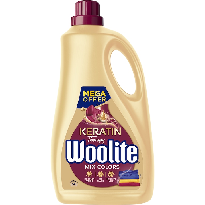 Woolite finommosószer szines textíliákhoz 3,6L