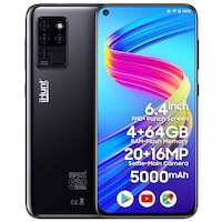 Telefon mobil iHunt S30 Ultra ApeX 2021, Dual SIM, 64GB, 4GB RAM, 4G, Black