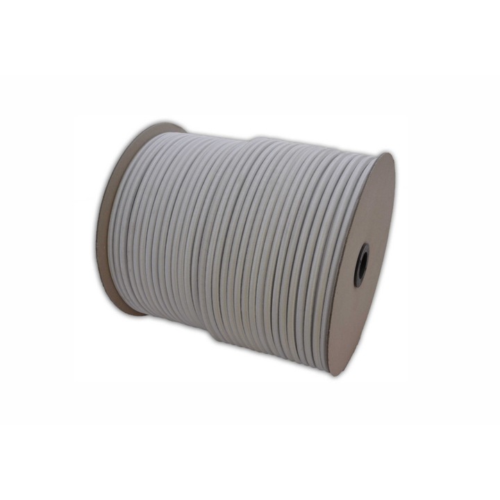 Cordelina Elastica, diametru 8 mm , culoare Alba , 50m, tratata UV