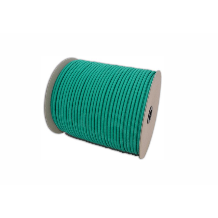Cordelina Elastica, diametru 8 mm , culoare Verde , 50m, tratata UV