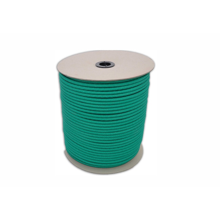 Cordelina Elastica, diametru 6 mm , culoare Verde , 50m, tratata UV