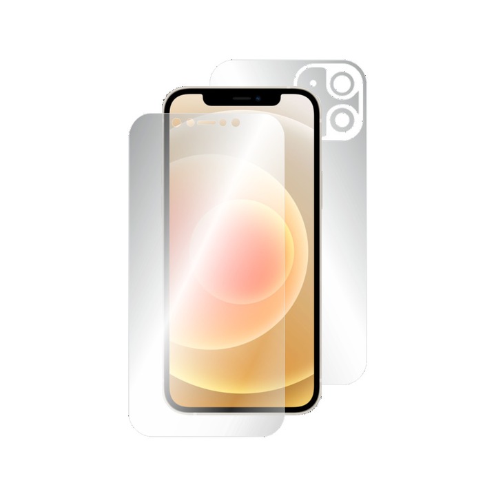 Folie de protectie Clasic Smart Protection compatibil cu Apple pentru Iphone 12 - fullbody - display + spate + laterale