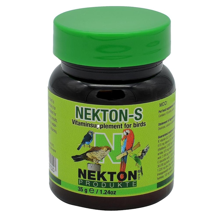 Supliment nutritiv pentru pasari Nekton S, 35g