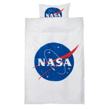 Lenjerii de pat 1 persoana, Zola®, Nasa, 140x200 cm Lenjerii de pat 1 persoana, Zola®, Nasa, 140x200 cm