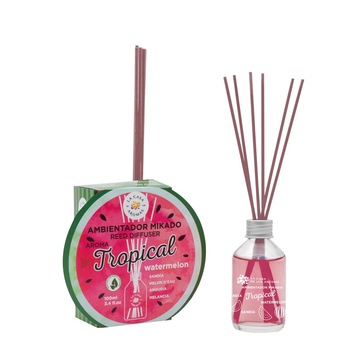 Odorizant ambiental cu bete de ratan Tropical Watermelon 100ml Mikado Odorizant ambiental cu bete de ratan Tropical Watermelon 100ml Mikado