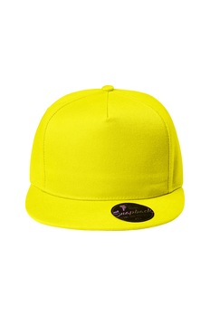 Sapca Malfini pentru adulti Rap 5P, 100% Bumbac, lamaie Sapca Malfini pentru adulti Rap 5P, 100% Bumbac, lamaie