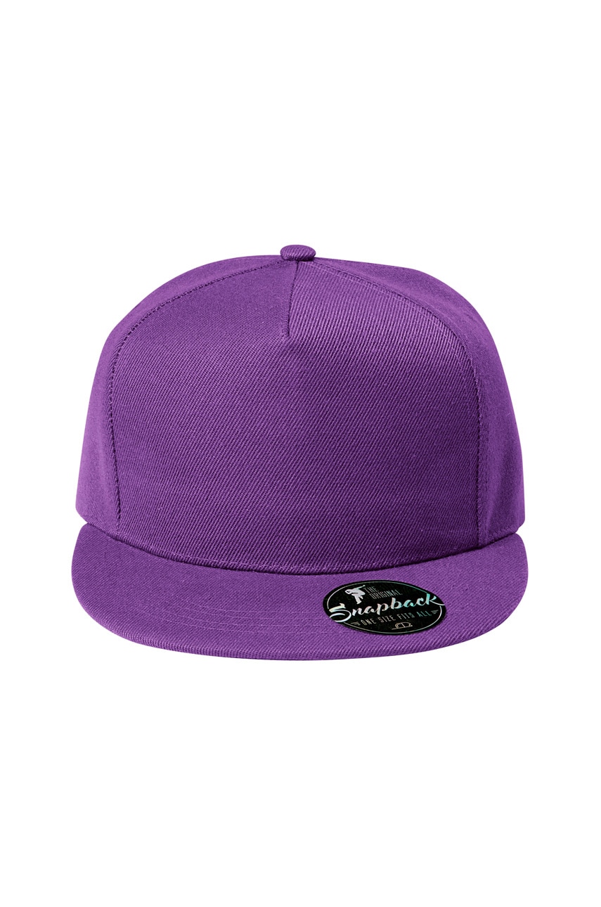 Sapca Malfini pentru adulti Rap 5P, 100% Bumbac, violet