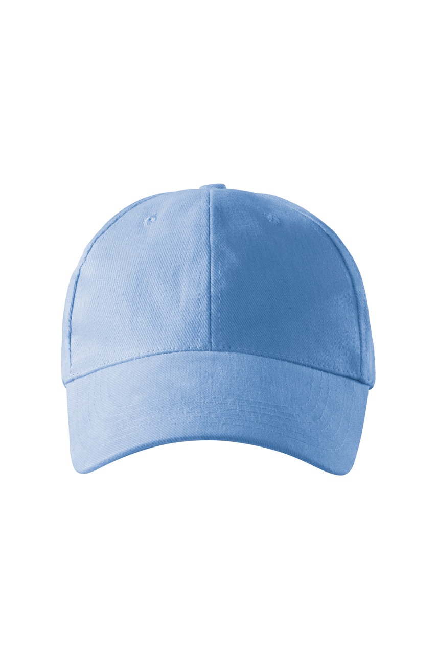 Sapca Malfini 6P, unisex, ajustabila, albastru deschis