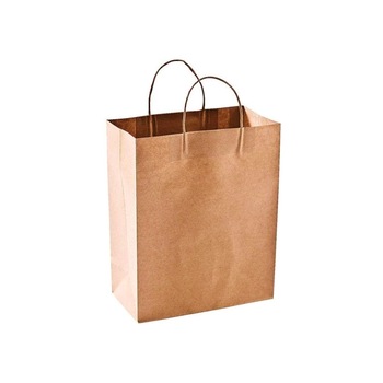 Punga cadou hartie natur cu maner snur hartie, 27 x 36 x 9.5 cm Punga cadou hartie natur cu maner snur hartie, 27 x 36 x 9.5 cm