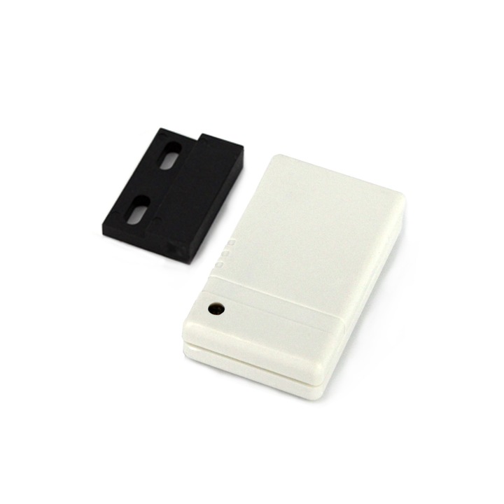 Senzor Wireless De Deschidere Usa, pentru protectia oglinzilor laterale, EV942, Alb