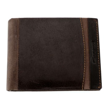 Portofel Piele Naturala Maro 2 Culori 13 cm Portofel Piele Naturala Maro 2 Culori 13 cm