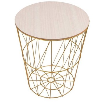 Masuta cafea rotunda, cadru metalic auriu , inaltime 40 cm Masuta cafea rotunda, cadru metalic auriu , inaltime 40 cm