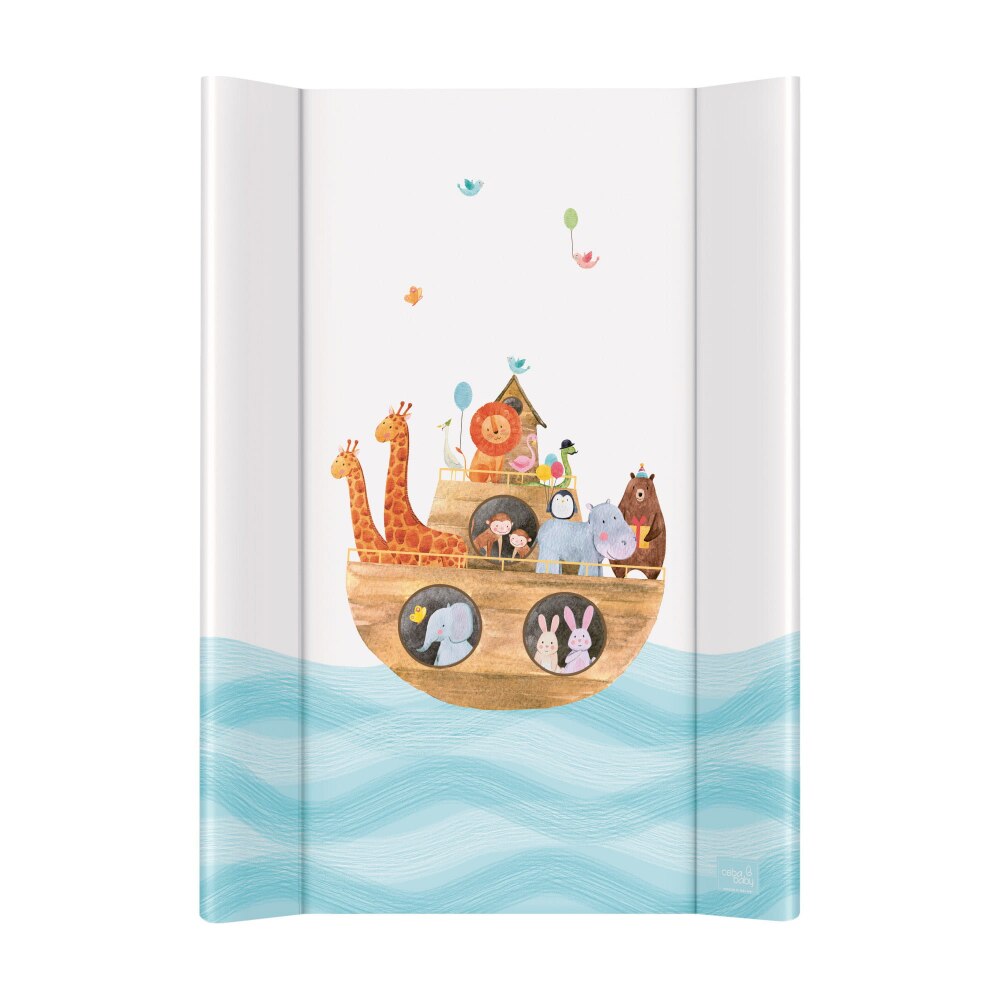 Saltea de infasat cu intaritura Arca Animalelor 70x50 cm