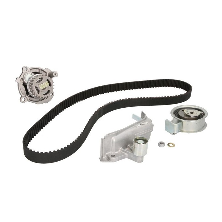 Set curea distributie +pompa apa Hepu Audi A4,A6,VW Passat 2,0 din 11.2000-06.2008