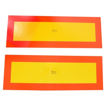 Set tabla reflectorizanta dreptunghiulara pentru remorca Set tabla reflectorizanta dreptunghiulara pentru remorca
