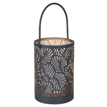 Lampa de gradina solara, Luxform, Metal, 15 x 22 cm, Gri antracit Lampa de gradina solara, Luxform, Metal, 15 x 22 cm, Gri antracit