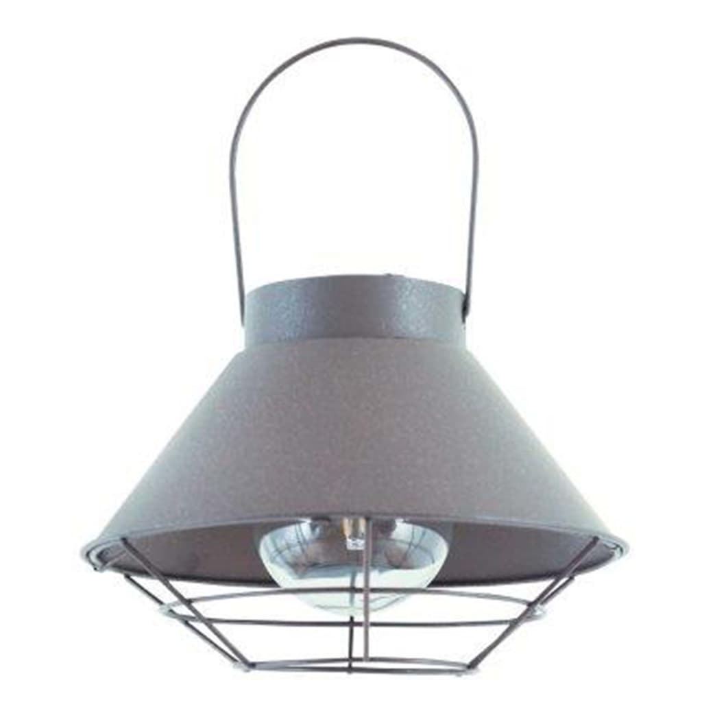 Lampa de gradina solara, Luxform, Metal, 19 x 18 cm, Maro