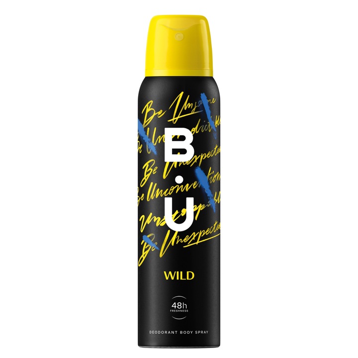 Deodorant spray BU Wild, Femei, 150 ml
