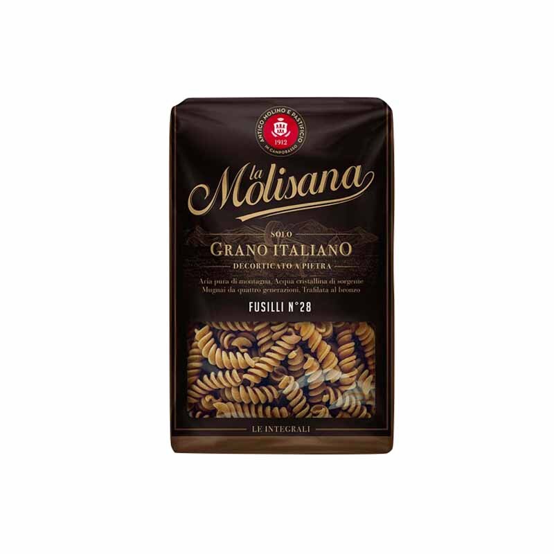 Paste Integrale Fusilli La Molisana - No28 500g