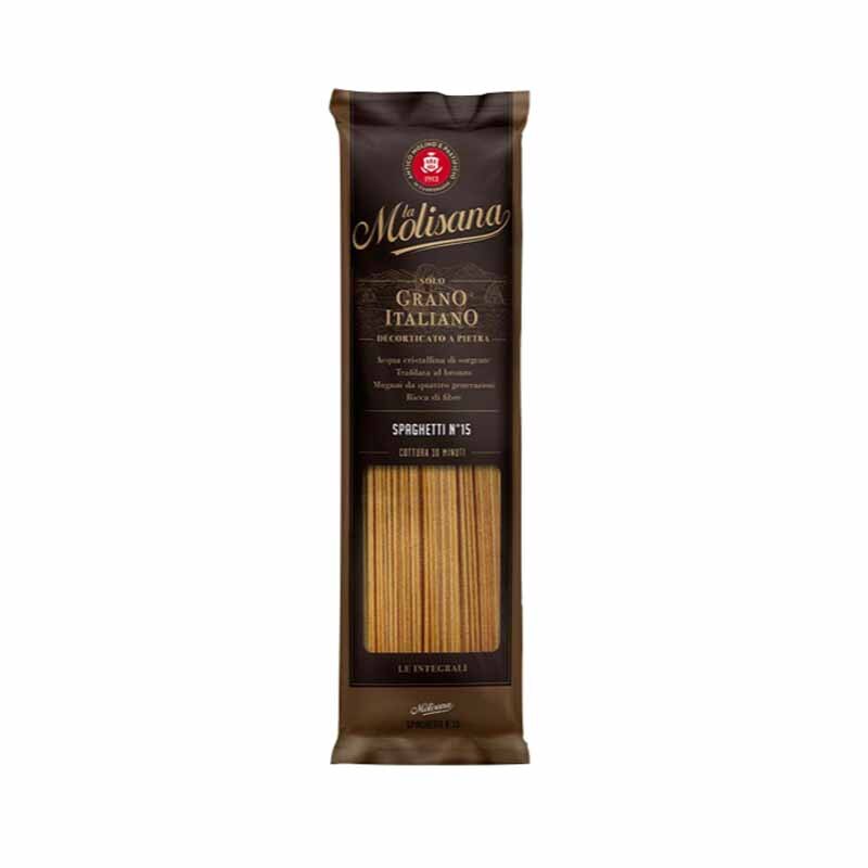 Paste integrali spaghetti no15 La Molisana, 500g