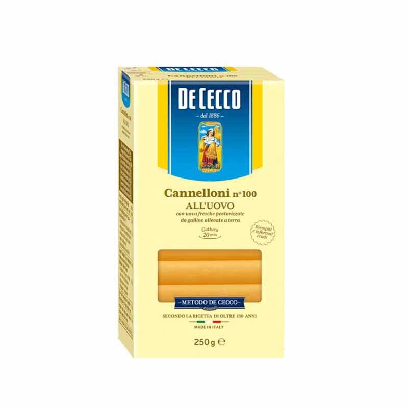 Paste cu Ou Cannelloni De Cecco 250g