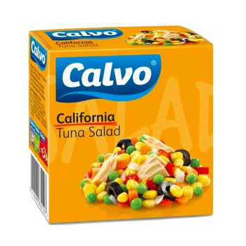 Salata California cu Ton Calvo 150g Salata California cu Ton Calvo 150g