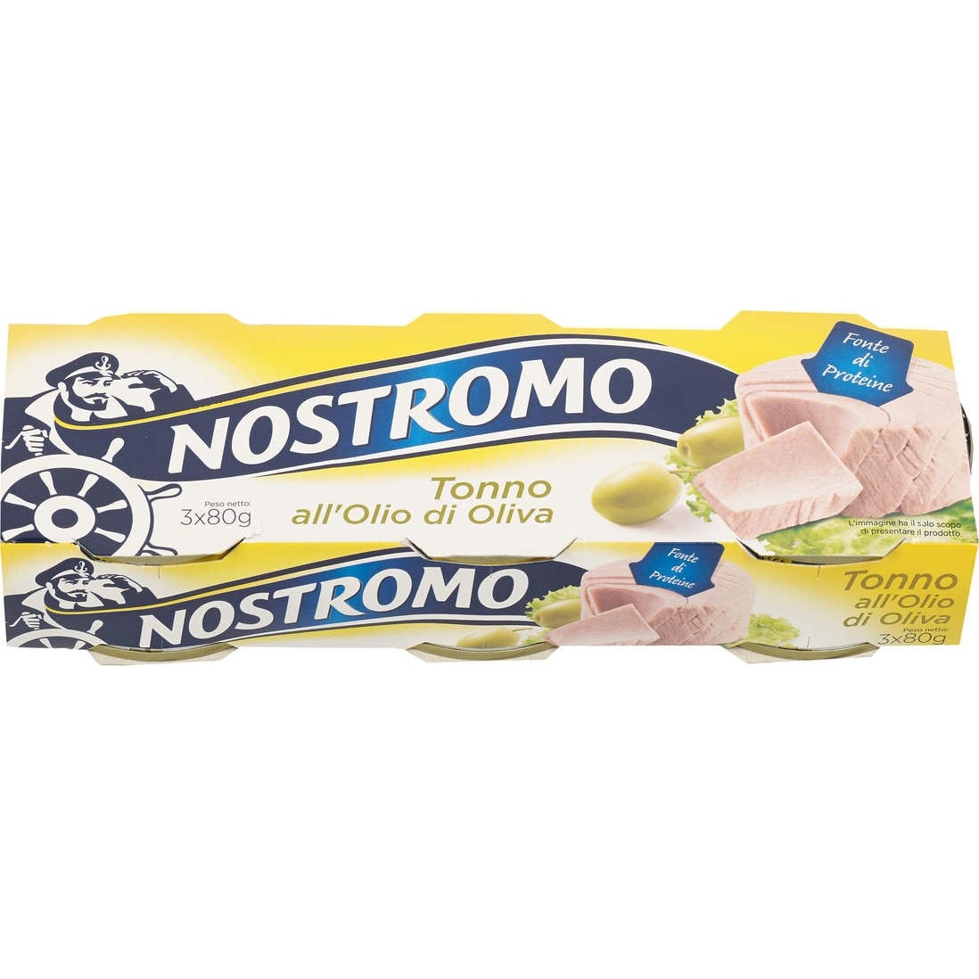 Ton in Ulei Masline Nostromo - 3x80g
